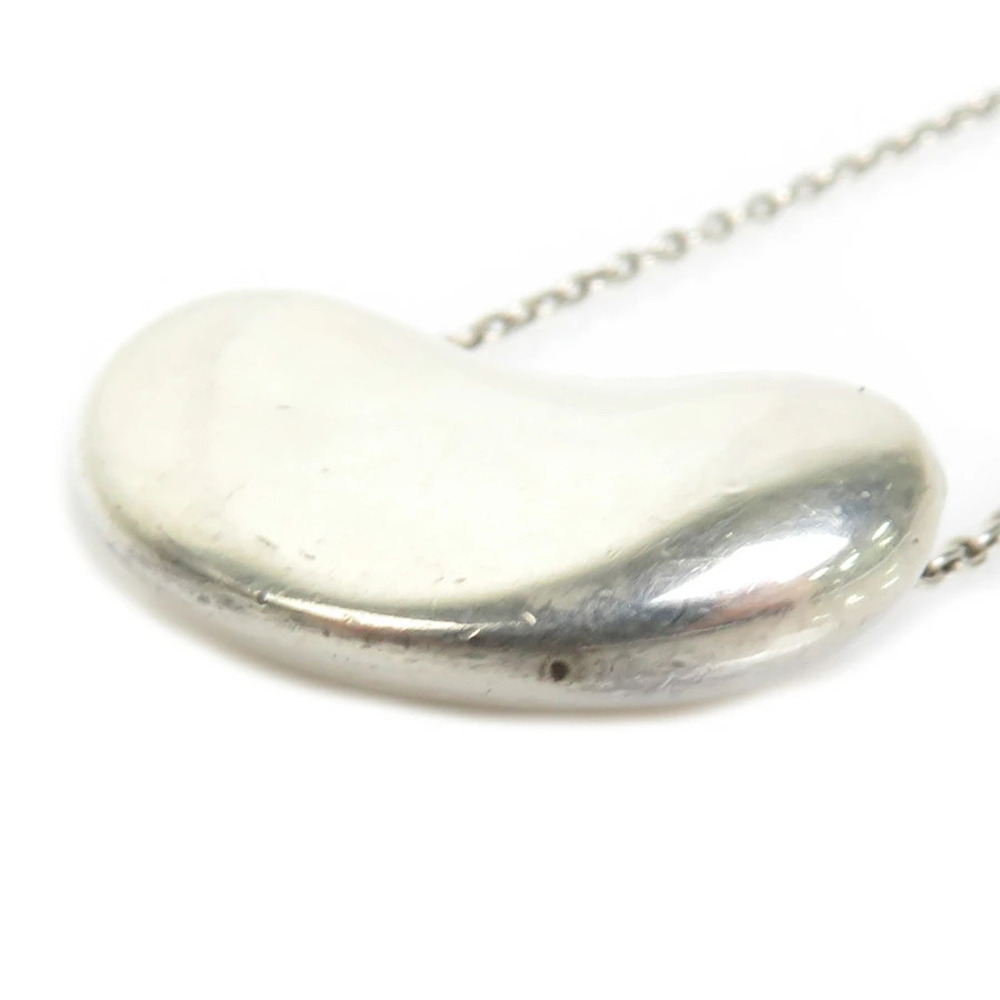 Tiffany Co Bean Necklace Sterling Silver - Picture 3 of 5